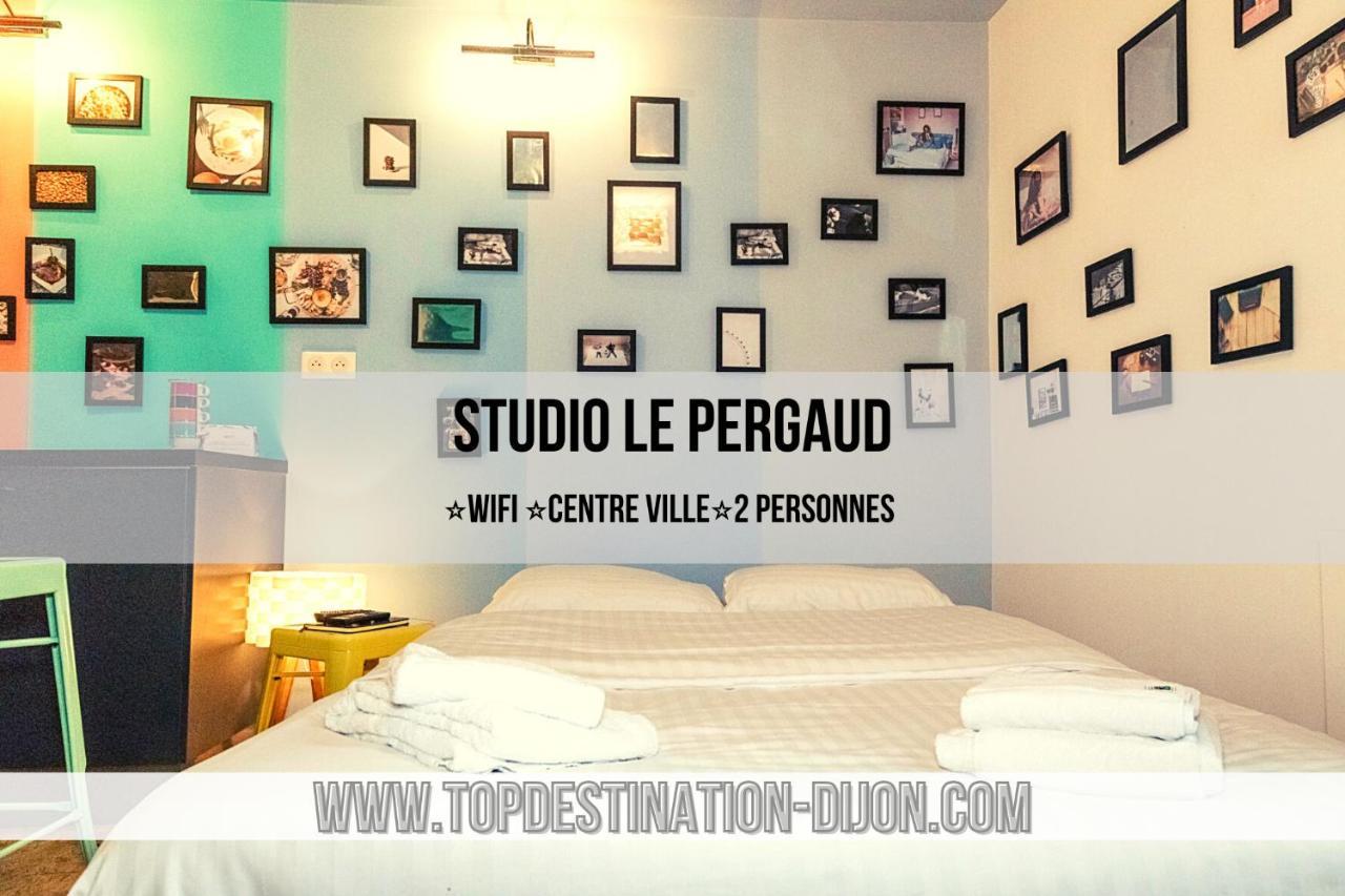 Studio Le Pergaud Topdestination-Dijon - Centre Ville - Classe 2 Etoiles Exterior foto